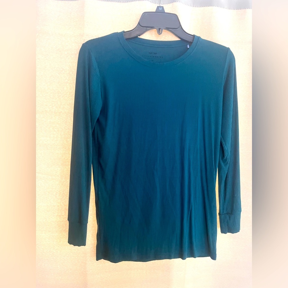 Limited edition emerald ribbed 2 piece pajama set